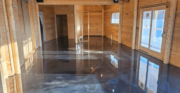 Reflective Epoxy floor coating